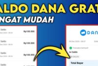 Aplikasi Penghasil Saldo DANA Mudah, Cepat, dan Gratis